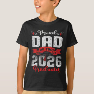 Stolt pappa till två Cl 2026-examinerade tvillinga T Shirt