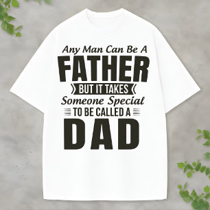 Stolt pappa typografi design - familjekärlek grafi t shirt