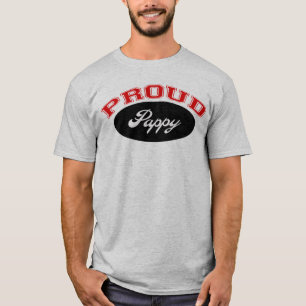 Stolt Pappy (rött och svart) Tee