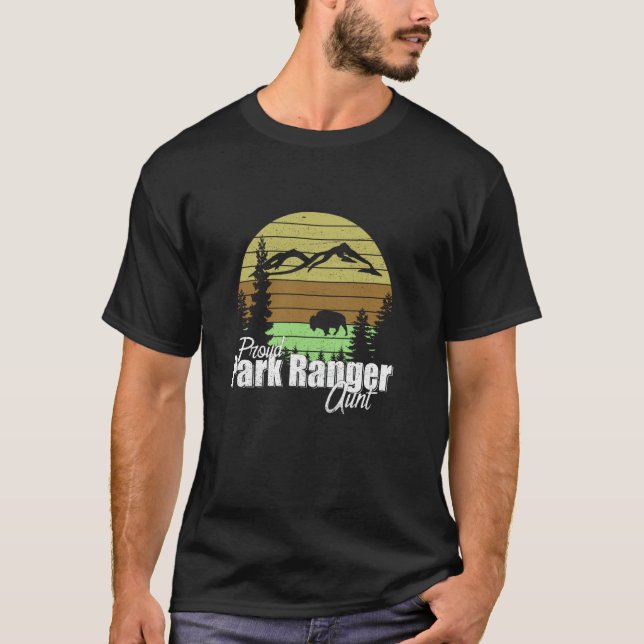 Stolt parkvaktmoster t shirt (Framsida)