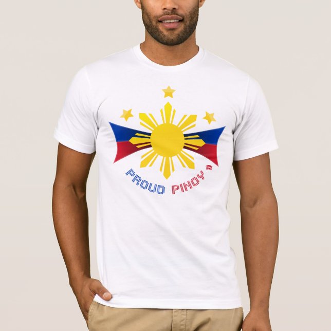 Stolt Pinoy T-shirt (Framsida)