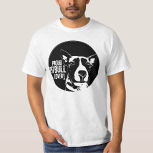 STOLT PITBULL-ÄLSKARE TEE SHIRT