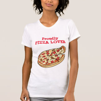 stolt Pizza Älskare T Shirt