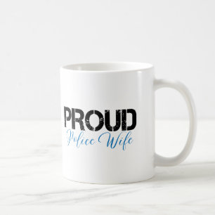 Stolt polisfru kaffemugg