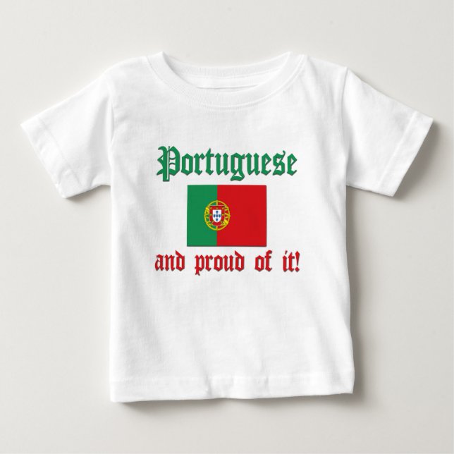 Stolt portugis tee (Framsida)