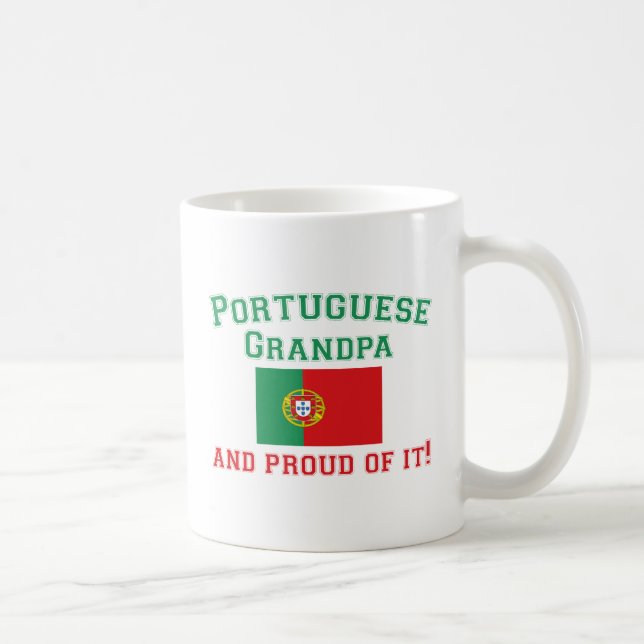 Stolt portugisisk morfar kaffemugg (Höger)