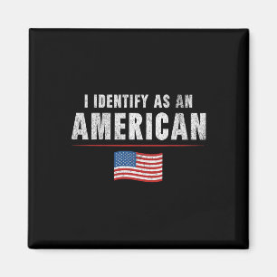 Stolt republikansk amerikansk patriot som identifi magnet