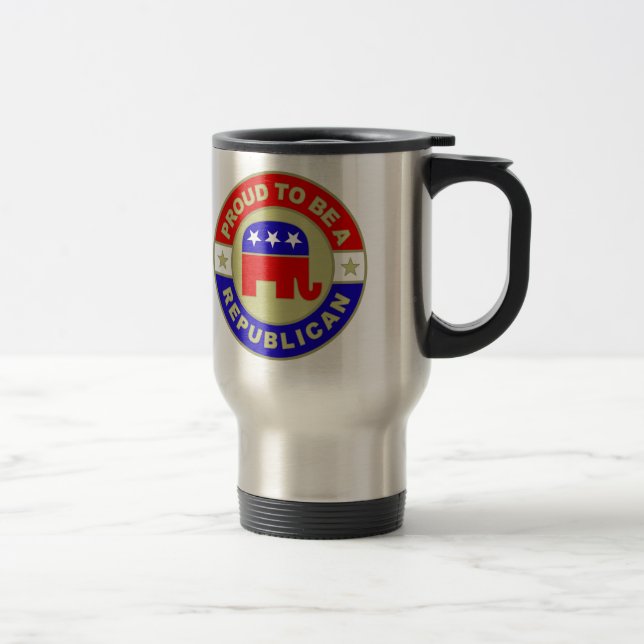 Stolt republikansk travel mug resemugg (Höger)