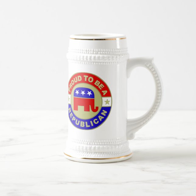 Stolt republikanska Stein Sejdel (Höger)