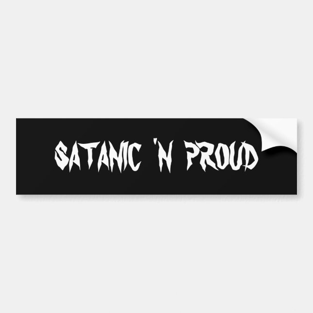 STOLT SATANIC 'N BILDEKAL (Framsidan)