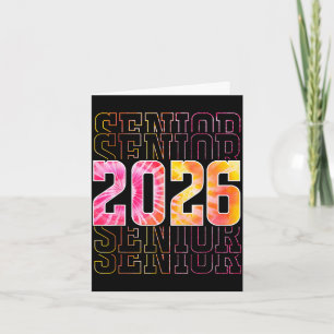 Stolt senior 2026 gymnasieexamen män kvinnor kort
