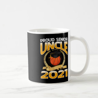 Stolt Senior Farbror 2021 Basket Kaffemugg