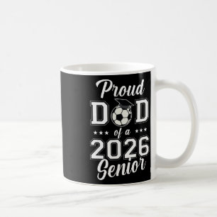 Stolt Seniorpappa Fotbollsklubb 2026 Examen Utexam Kaffemugg
