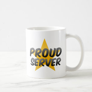 Stolt server kaffemugg