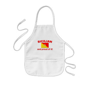 Stolt Sicilian Barnförkläde