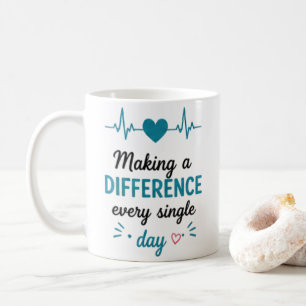 Stolt Sjuksköterska Inspirerande Sjuksköterska Pre Kaffemugg
