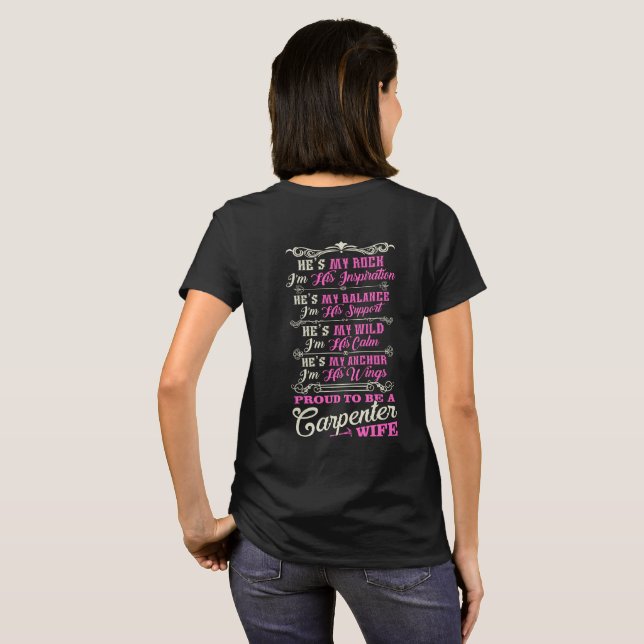 Stolt snickarefruTshirt Tee (Hel baksida)