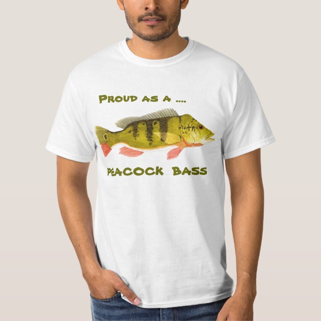 Stolt som en påfågelbasdräkt t shirt (Framsida)