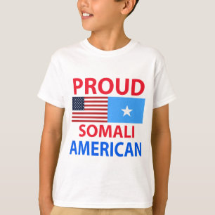 Stolt somalisk amerikan tee