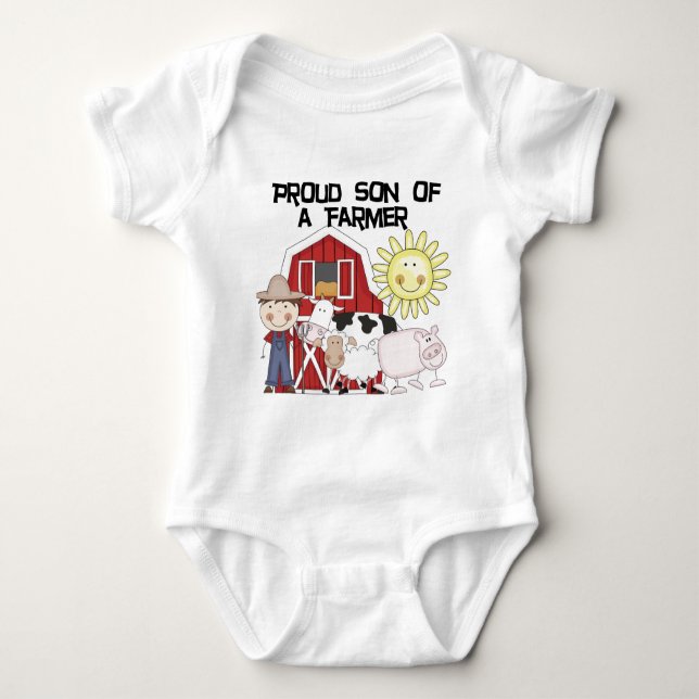 Stolt Son av Tshirts och gåvor för en bonde (Framsida)