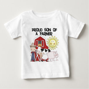 Stolt Son av Tshirts och gåvor för en bonde