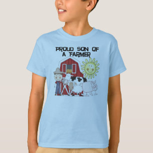 Stolt Son av Tshirts och gåvor för en bonde