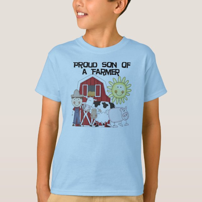 Stolt Son av Tshirts och gåvor för en bonde (Framsida)