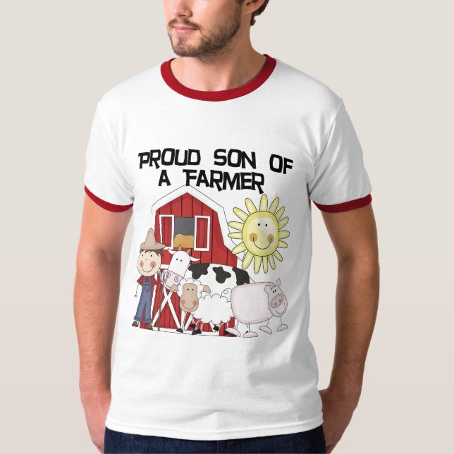 Stolt Son av Tshirts och gåvor för en bonde (Framsida)