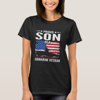 Stolt son i en familj av ubåtsveteraner som matcha t shirt