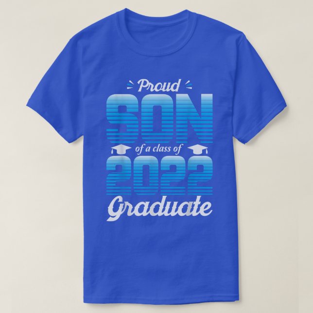 stolt son till 2022 års klass i Student School Sen T Shirt (Design framsida)
