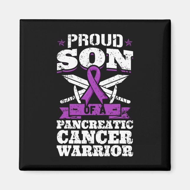 stolt son till en pankreascancerskänsla magnet (Framsidan)