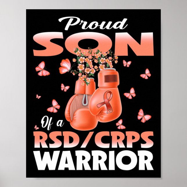 stolt son till en RSD Crps Warrior Awareness Boxin Poster (Framsidan)
