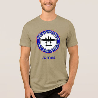 Stolt sonson till en kvinna P-38-veteran T Shirt