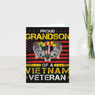 Stolt sonson till en Vietnam-veteran Kort