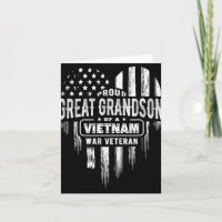 Stolt sonsons son Vietnamkrigsveteran Amerikan 