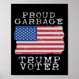 Stolt Sop Trump Väljare Sop För Trump Poster