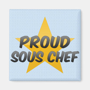 Stolt Sous kock Magnet
