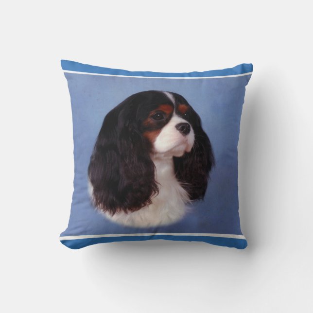 Stolt Spaniel för kung Charles Kudde (Framsida)