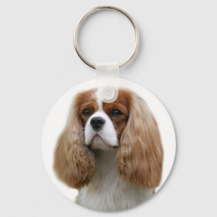 Stolt Spaniel för kung Charles Nyckelring