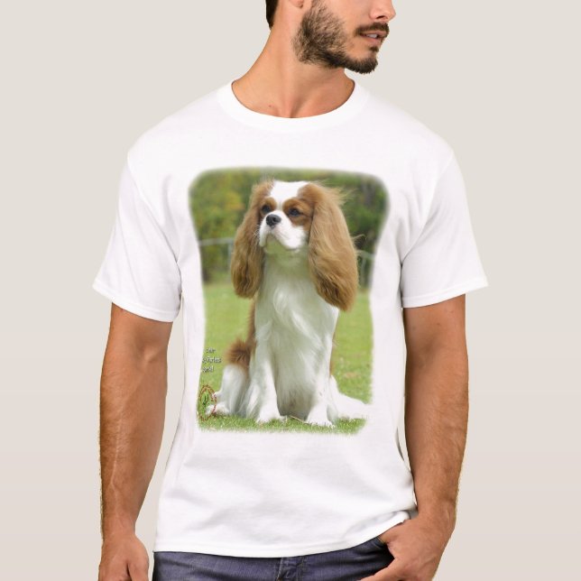 Stolt Spaniel för kung Charles T-shirt (Framsida)