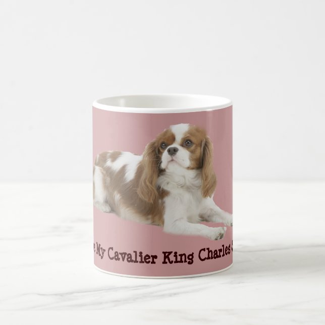Stolt Spanielmugg för kung Charles Kaffemugg (Center)