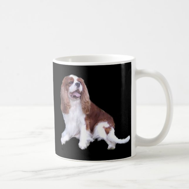 Stolt Spanielmugg för kung Charles Kaffemugg (Höger)