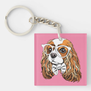 Stolt Spanielporträtt för kung Charles