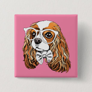Stolt Spanielporträtt för kung Charles Knapp