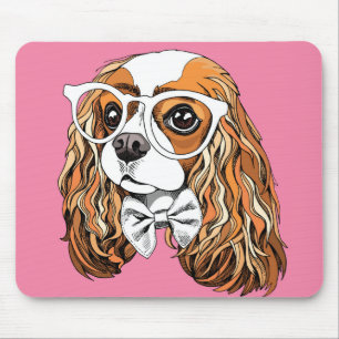 Stolt Spanielporträtt för kung Charles Musmatta