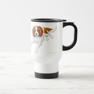 Stolt Spanieltravel mug för kung Charles Resemugg