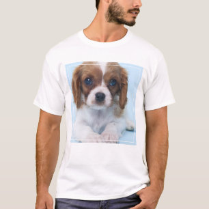 Stolt Spanielvalp för kung Charles T-shirt