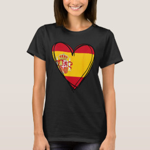 Stolt spansk pojke flicka faster far mor Spanien f T Shirt