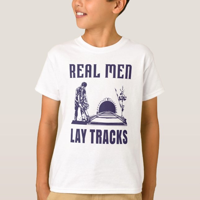 Stolt Spårbyggare T Shirt (Framsida)