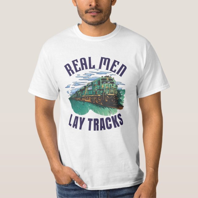 Stolt Spårbyggare T Shirt (Framsida)